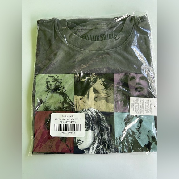 Taylor Swift Tops - ✨Taylor Swift✨Mineral Wash Gray 🫶🏼Eras Tour T-shirt